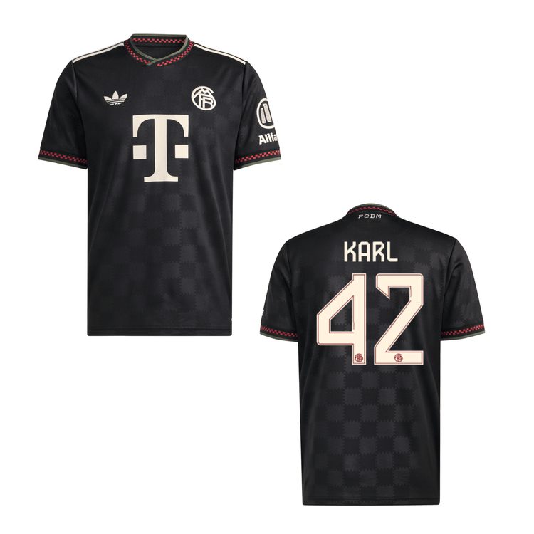 FCB FC BAYERN MÜNCHEN Trikot 3rd Kinder 25 / 26 - KARL 42 - sportiger.de