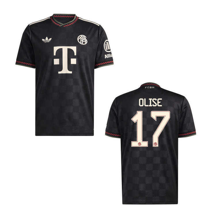 FCB FC BAYERN MÜNCHEN Trikot 3rd Kinder 25 / 26 - OLISE 17 - sportiger.de
