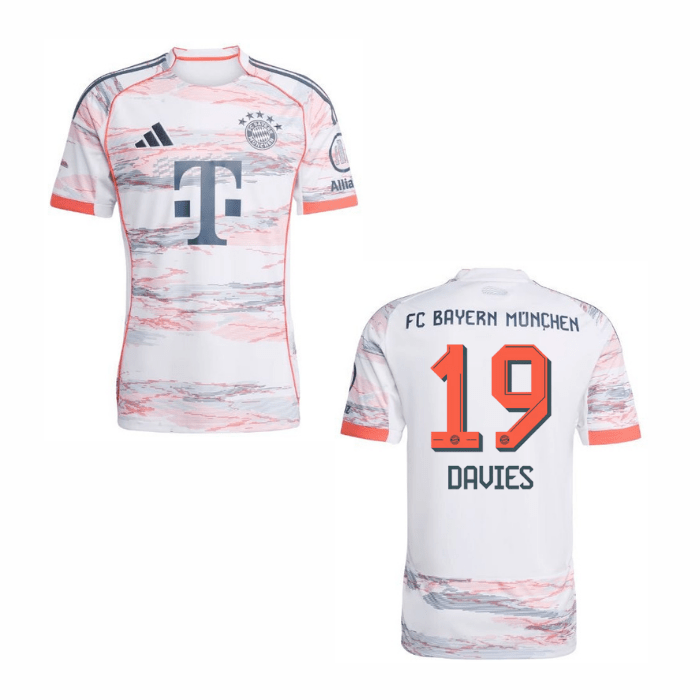 FCB FC BAYERN MÜNCHEN Trikot Away Frauen 25 / 26 - DAVIES 19 - sportiger.de