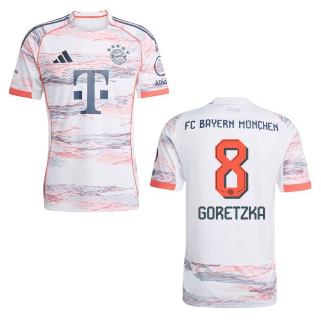FCB FC BAYERN MÜNCHEN Trikot Away Frauen 25 / 26 - GORETZKA 8 - sportiger.de