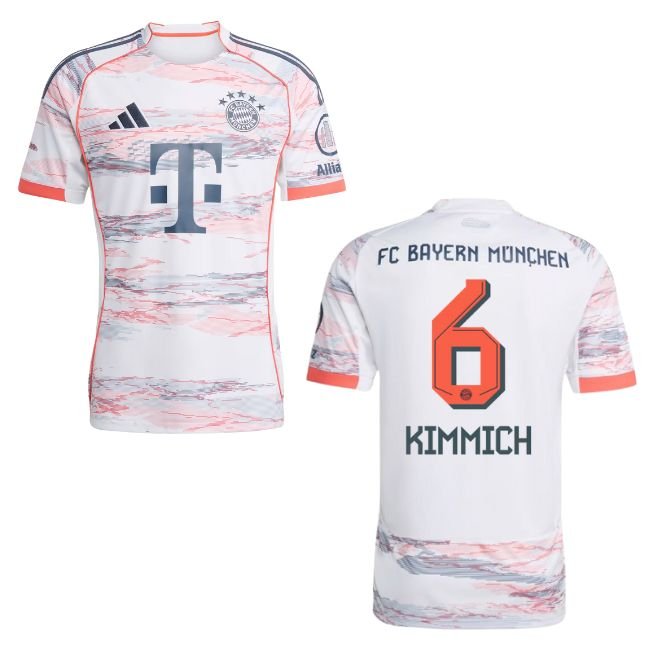 FCB FC BAYERN MÜNCHEN Trikot Away Frauen 25 / 26 - KIMMICH 6 - sportiger.de