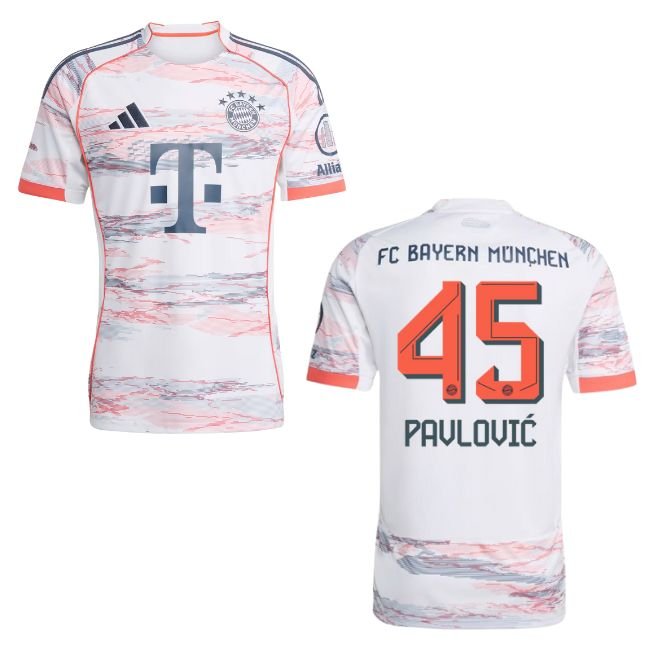 FCB FC BAYERN MÜNCHEN Trikot Away Frauen 25 / 26 - PAVLOVIĆ 45 - sportiger.de