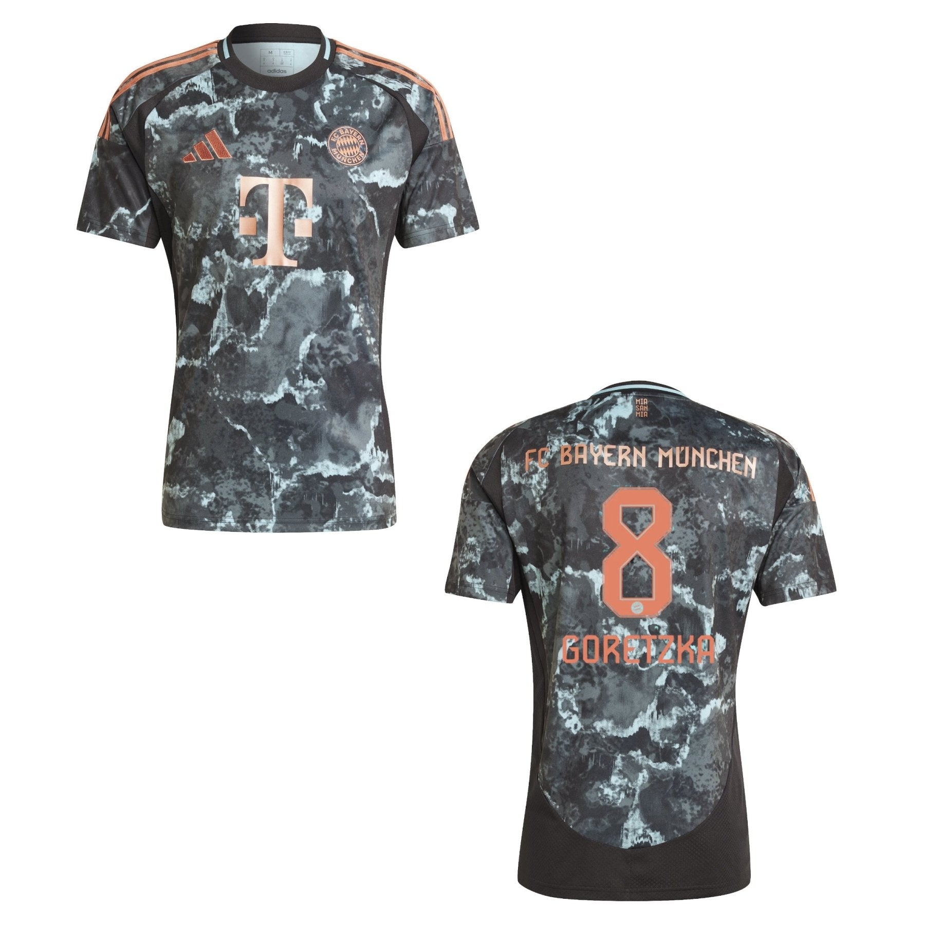 FCB FC BAYERN MÜNCHEN Trikot Away Herren 24 / 25 - GORETZKA 8 - sportiger.de