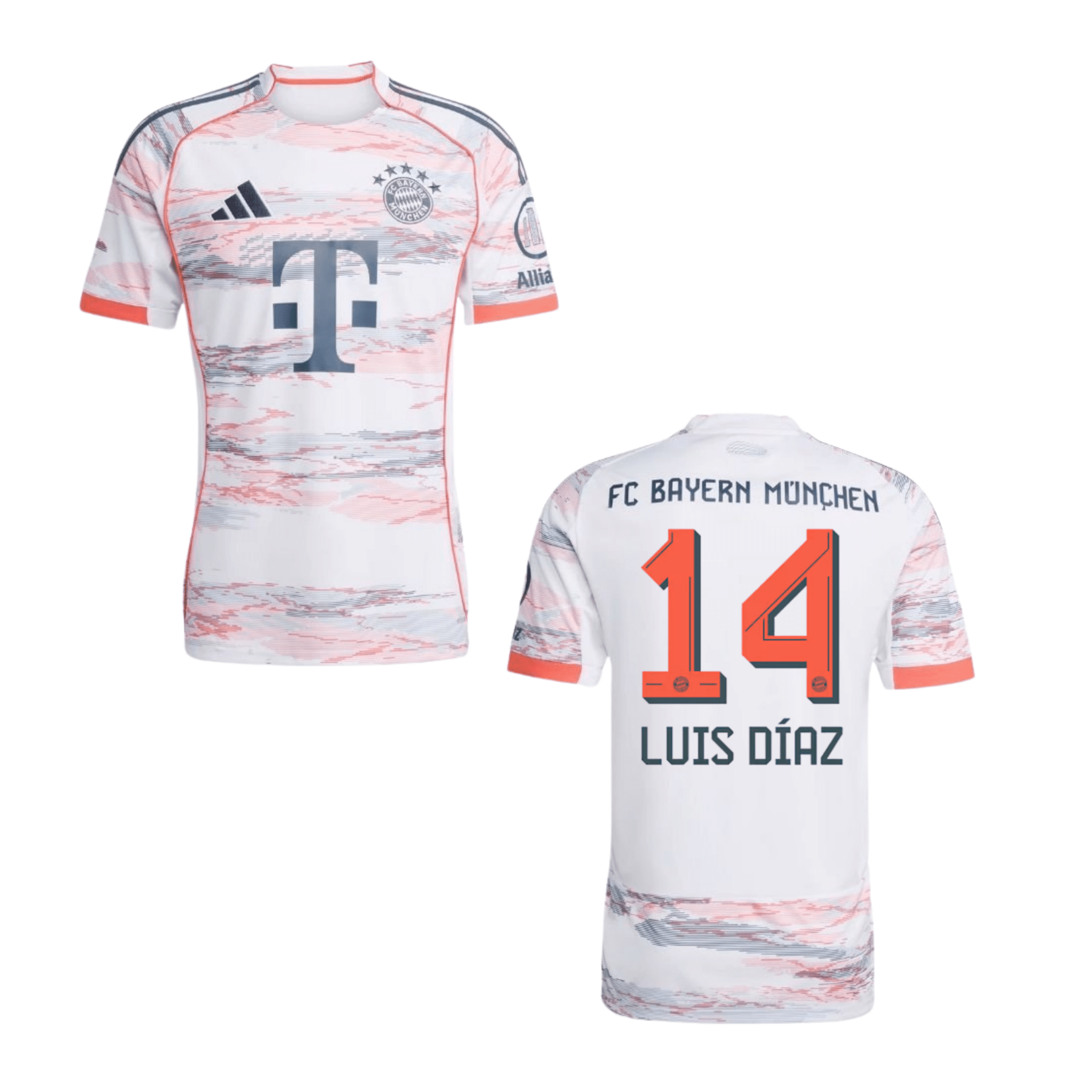 FCB FC BAYERN MÜNCHEN Trikot Away Herren 25 / 26 - LUIS DíAZ 14 - sportiger.de