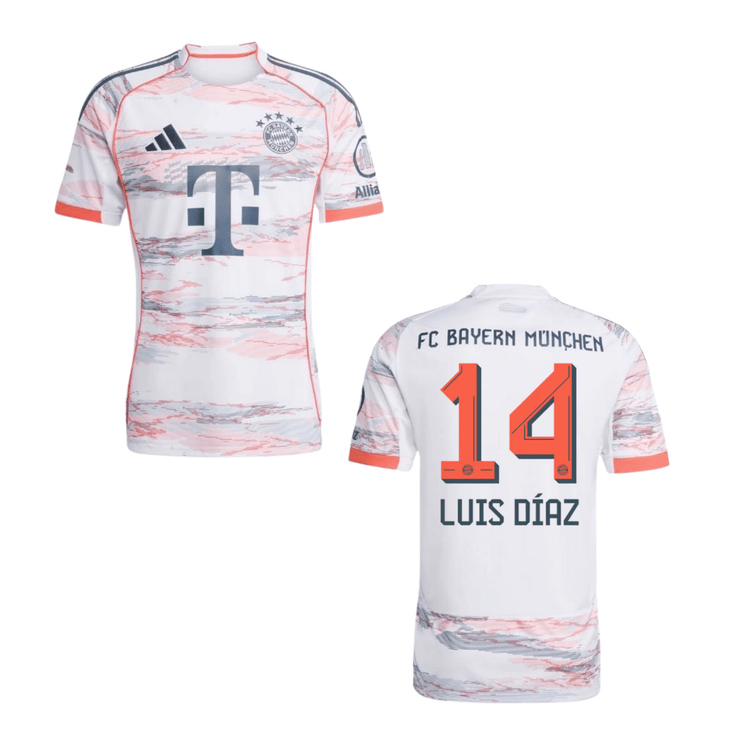 FCB FC BAYERN MÜNCHEN Trikot Away Herren 25 / 26 - LUIS DíAZ 14 - sportiger.de