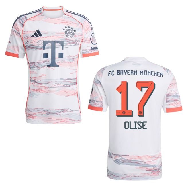 FCB FC BAYERN MÜNCHEN Trikot Away Herren 25 / 26 - OLISE 17 - sportiger.de