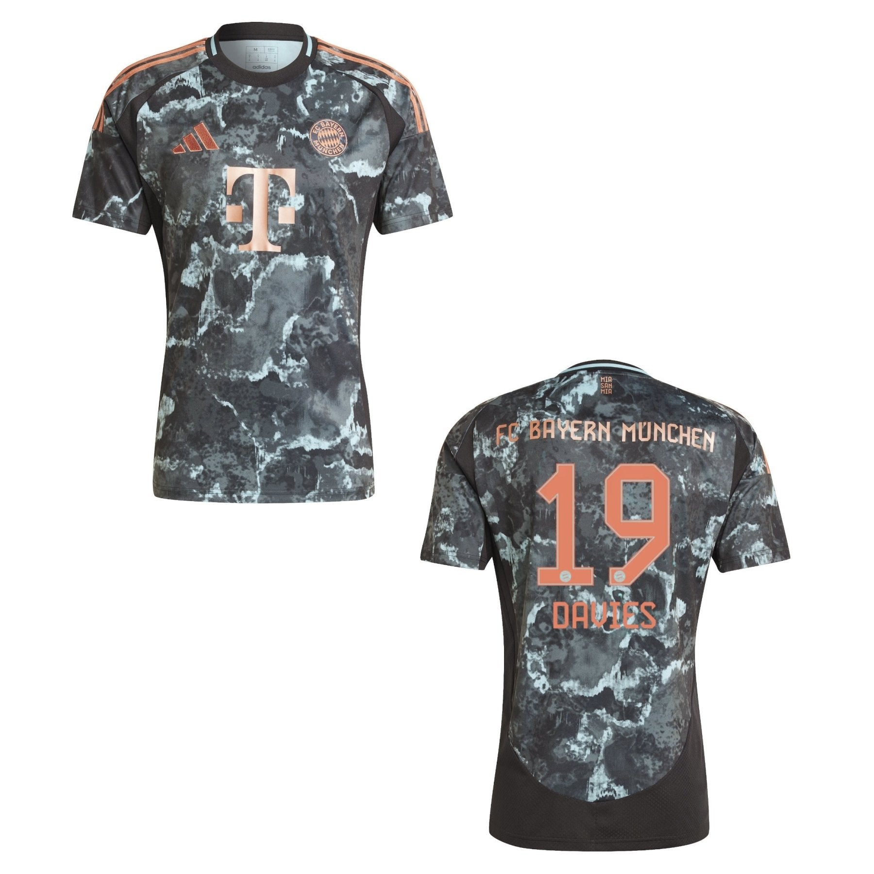 FCB FC BAYERN MÜNCHEN Trikot Away Kinder 24 / 25 - DAVIES 19 - sportiger.de