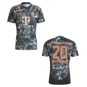 FCB FC BAYERN MÜNCHEN Trikot Away Kinder 24 / 25 - IBRAHIMOVIC 20 - sportiger.de