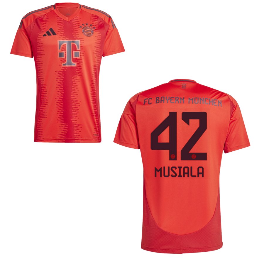 FCB FC BAYERN MÜNCHEN Trikot Home Herren 24 / 25 - MUSIALA 42 - sportiger.de