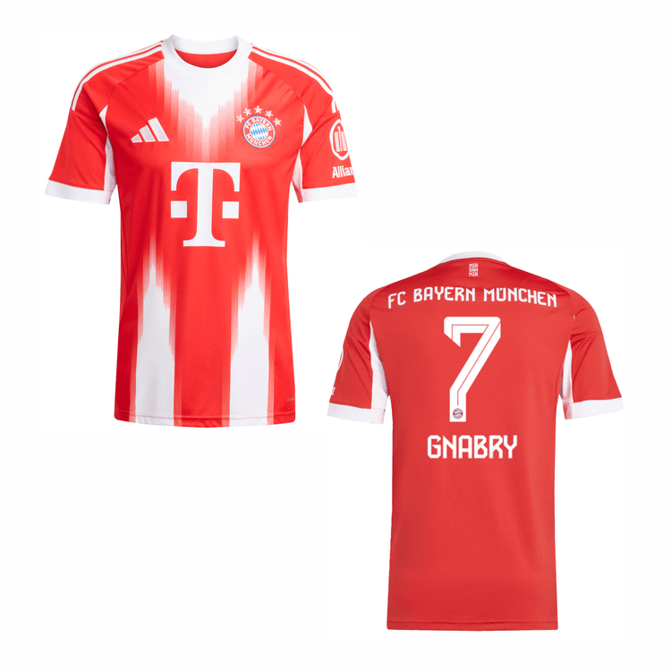 FCB FC BAYERN MÜNCHEN Trikot Home Herren 25 / 26 - GNABRY 7 - sportiger.de