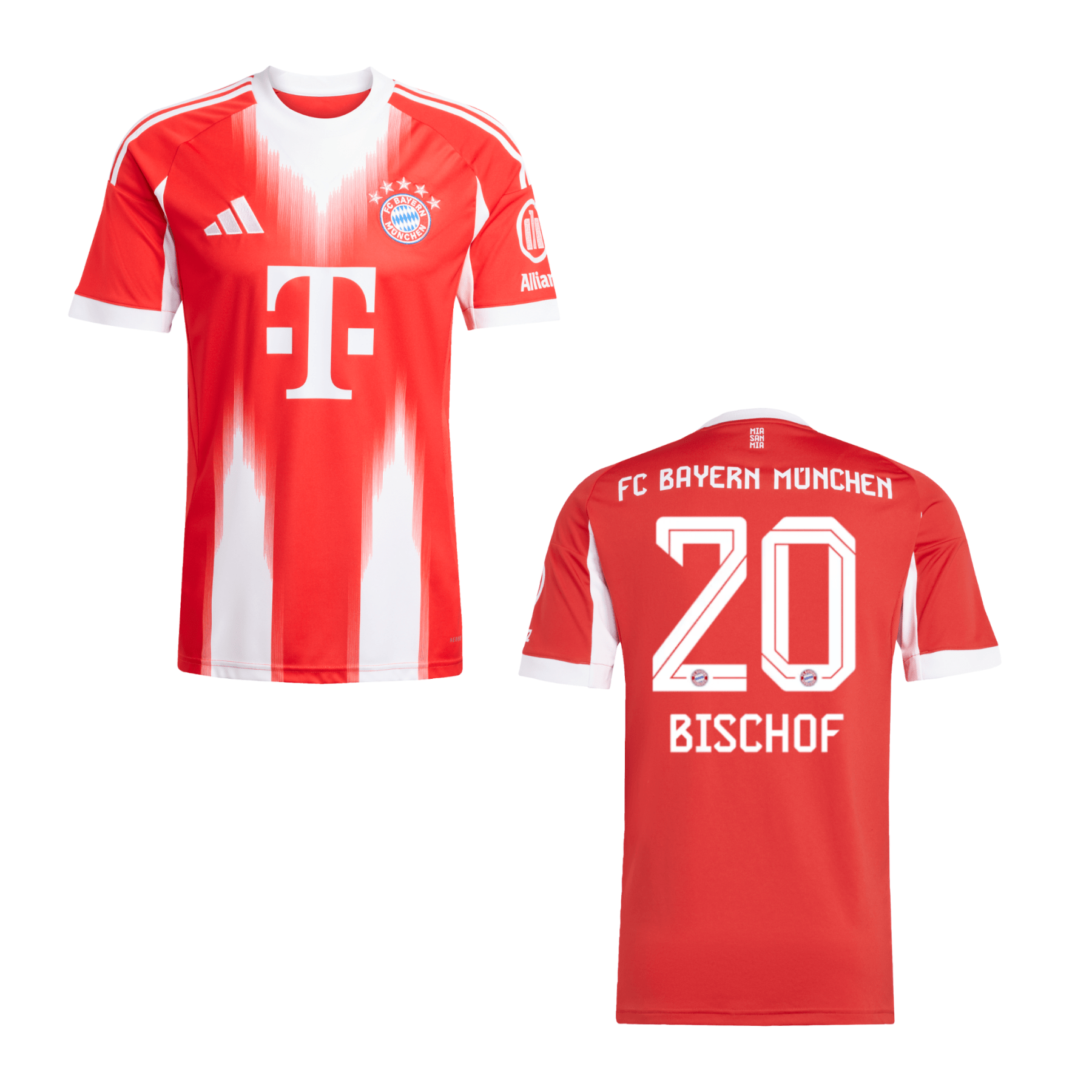 FCB FC BAYERN MÜNCHEN Trikot Home Kinder 25 / 26 - BISCHOF 20 - sportiger.de