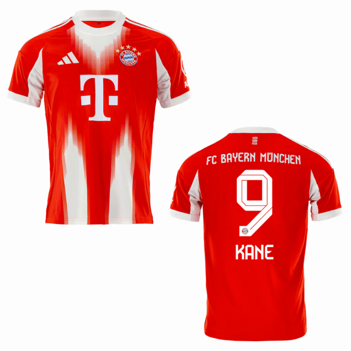 FCB FC BAYERN MÜNCHEN Trikot Home Kinder 25 / 26 - KANE 9 - sportiger.de