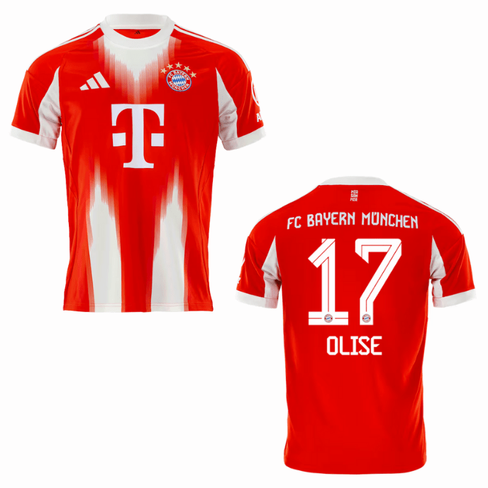 FCB FC BAYERN MÜNCHEN Trikot Home Kinder 25 / 26 - OLISE 17 - sportiger.de
