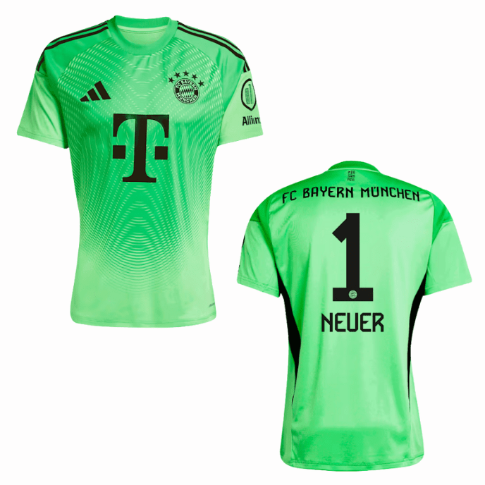 FCB FC BAYERN MÜNCHEN Trikot Torwart Herren 25 / 26 - NEUER 1 - sportiger.de
