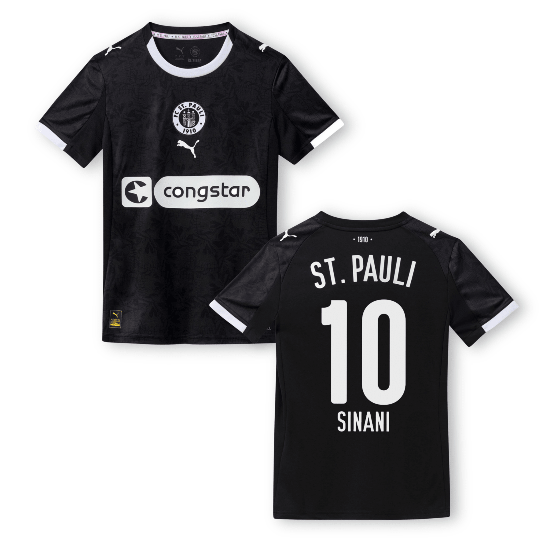 FCSP FC ST. PAULI Trikot 3rd Herren 25 / 26 - SINANI 10 - sportiger.de
