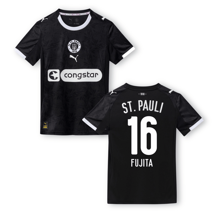 FCSP FC ST. PAULI Trikot 3rd Kinder 25 / 26 - FUJITA 16 - sportiger.de