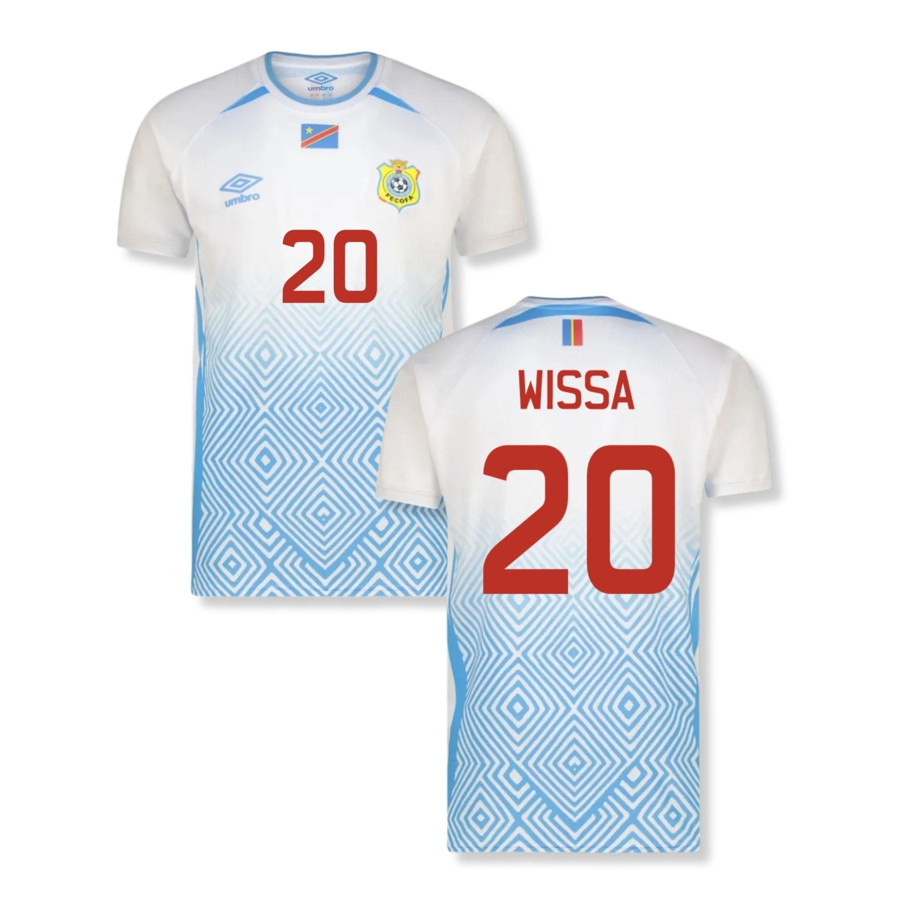 FECOFA DR KONGO Trikot Away Herren WM 2026 - WISSA 20 (Fan-Style) - sportiger.de