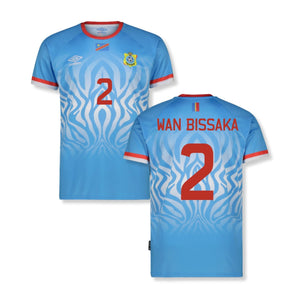 FECOFA DR KONGO Trikot Home Herren WM 2026 - WAN BISSAKA 2 (Fan-Style) - sportiger.de