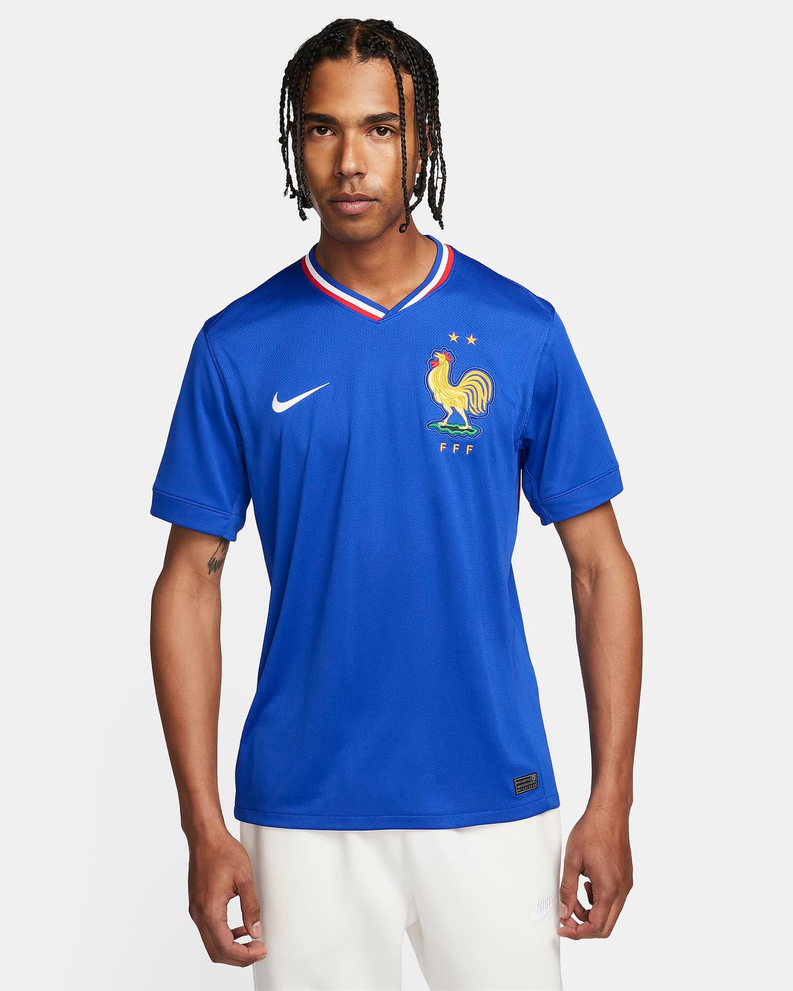 FFF FRANKREICH Trikot Home Herren Euro 2024