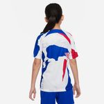 FFF FRANKREICH Pre - Match Shirt Kinder weiß - blau - sportiger.de