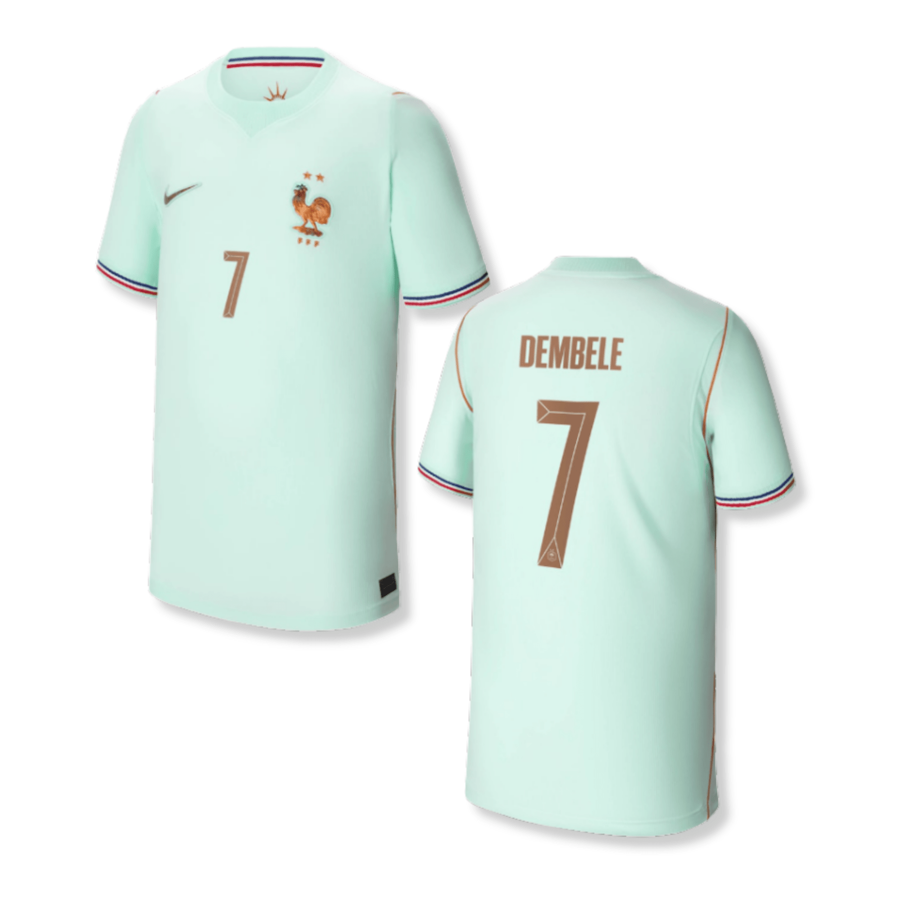 FFF FRANKREICH Trikot Away Kinder WM 2026 - DEMBELE 7 - sportiger.de