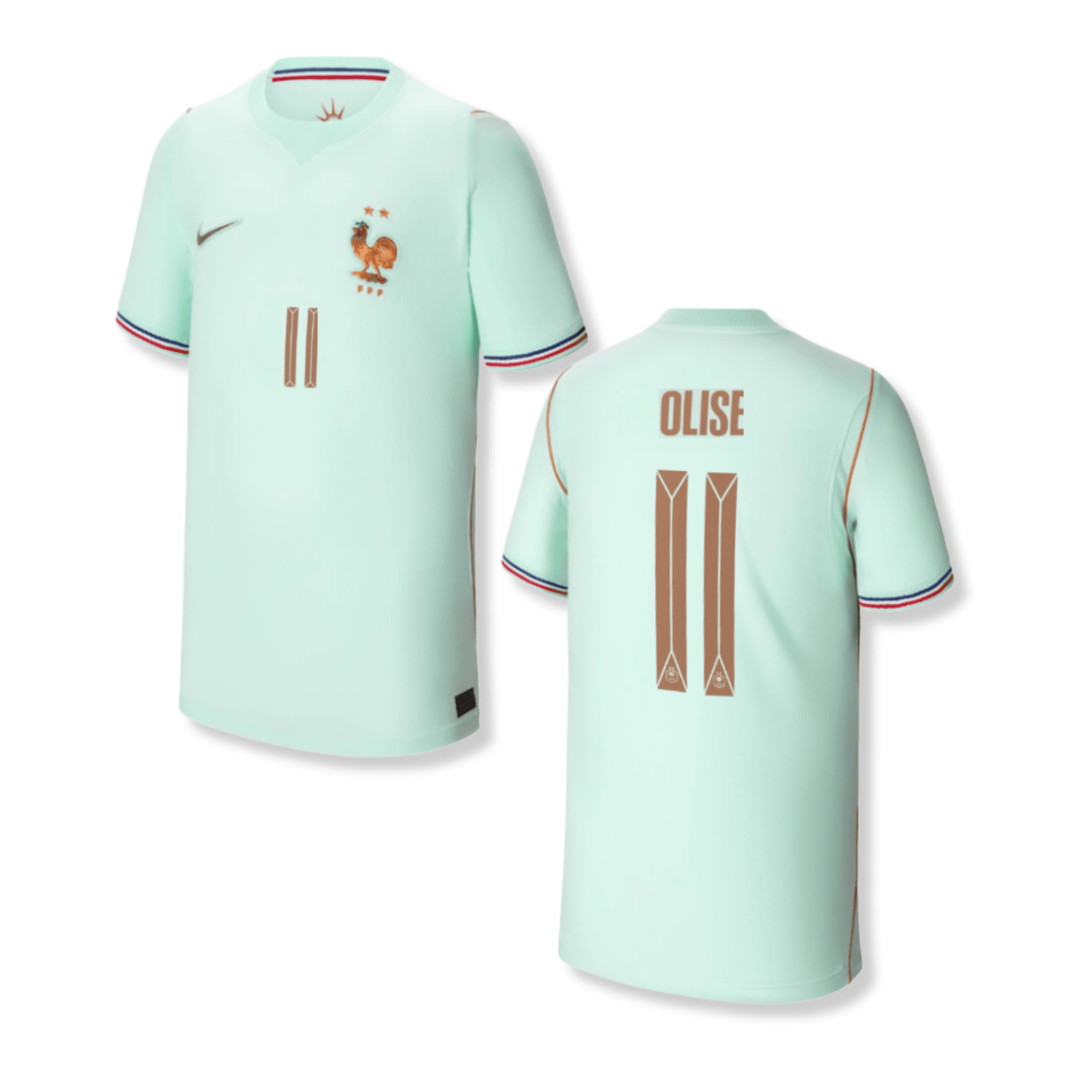 FFF FRANKREICH Trikot Away Kinder WM 2026 - OLISE 11 - sportiger.de