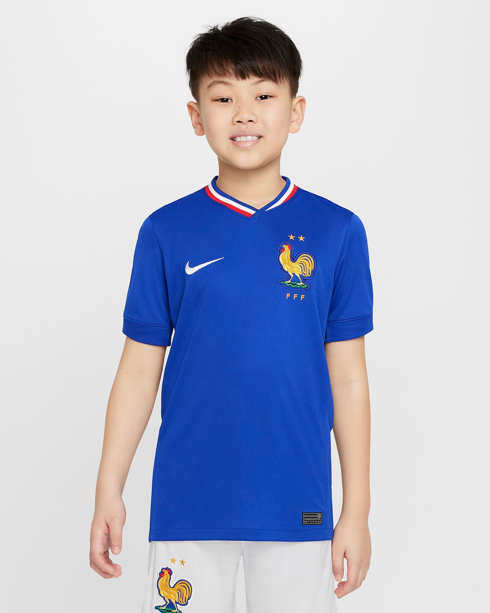 FFF FRANKREICH Trikot Home Kinder Euro 2024