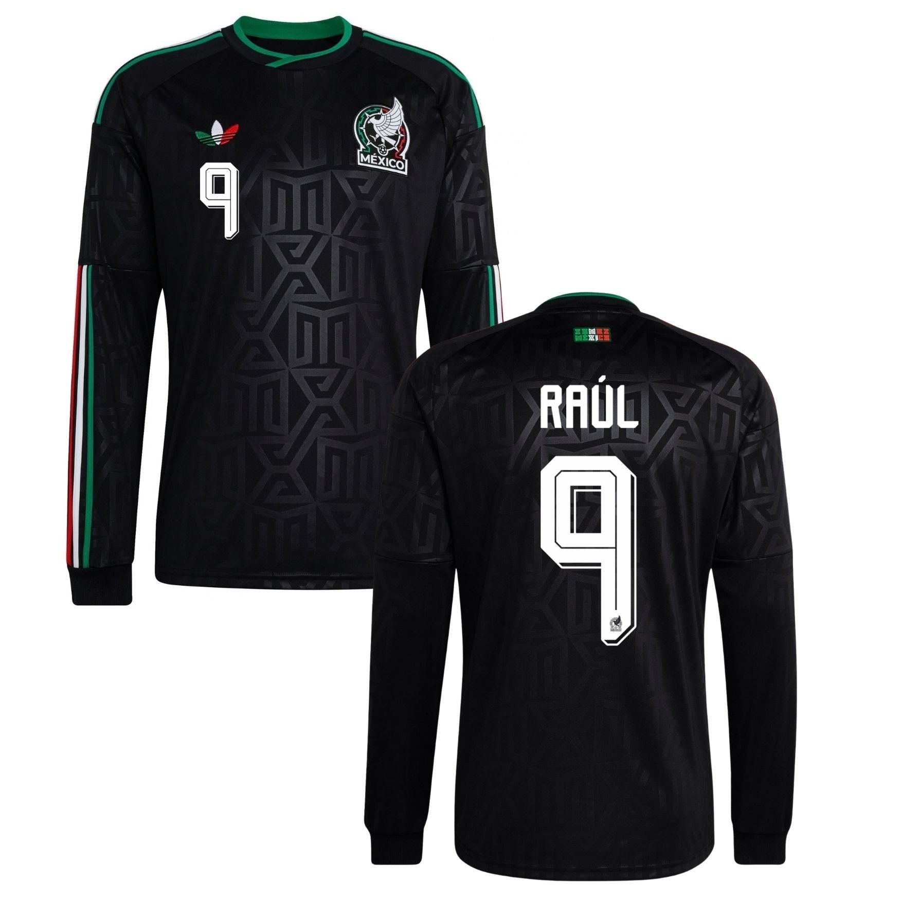 FMF MEXIKO AUTHENTIC Trikot 3rd Herren langarm WM 2026 - RAÚL 9 - sportiger.de