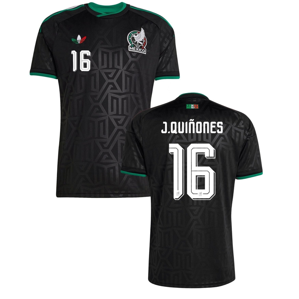 Camiseta 3rd FMF MÉXICO AUTHENTIC Hombre Mundial 2026 - J. QUIÑONES 16 - sportiger.de
