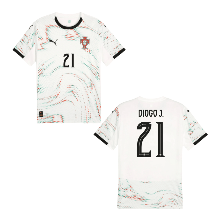 FPF PORTUGAL Trikot Away Herren 2025 - DIOGO J. 21 - sportiger.de