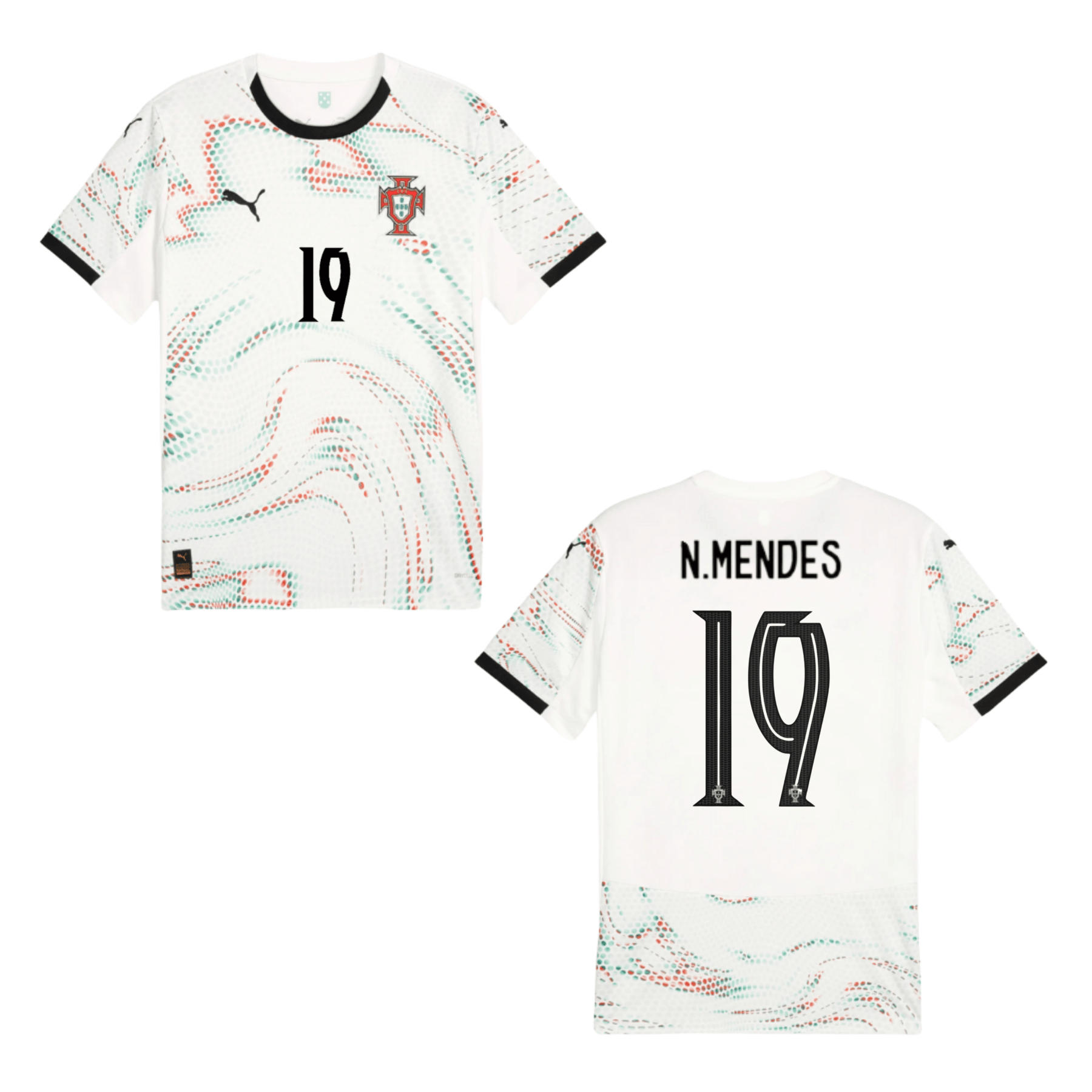 FPF PORTUGAL Trikot Away Herren 2025 - N. MENDES 19 - sportiger.de
