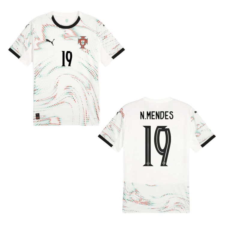 FPF PORTUGAL Trikot Away Herren 2025 - N. MENDES 19 - sportiger.de