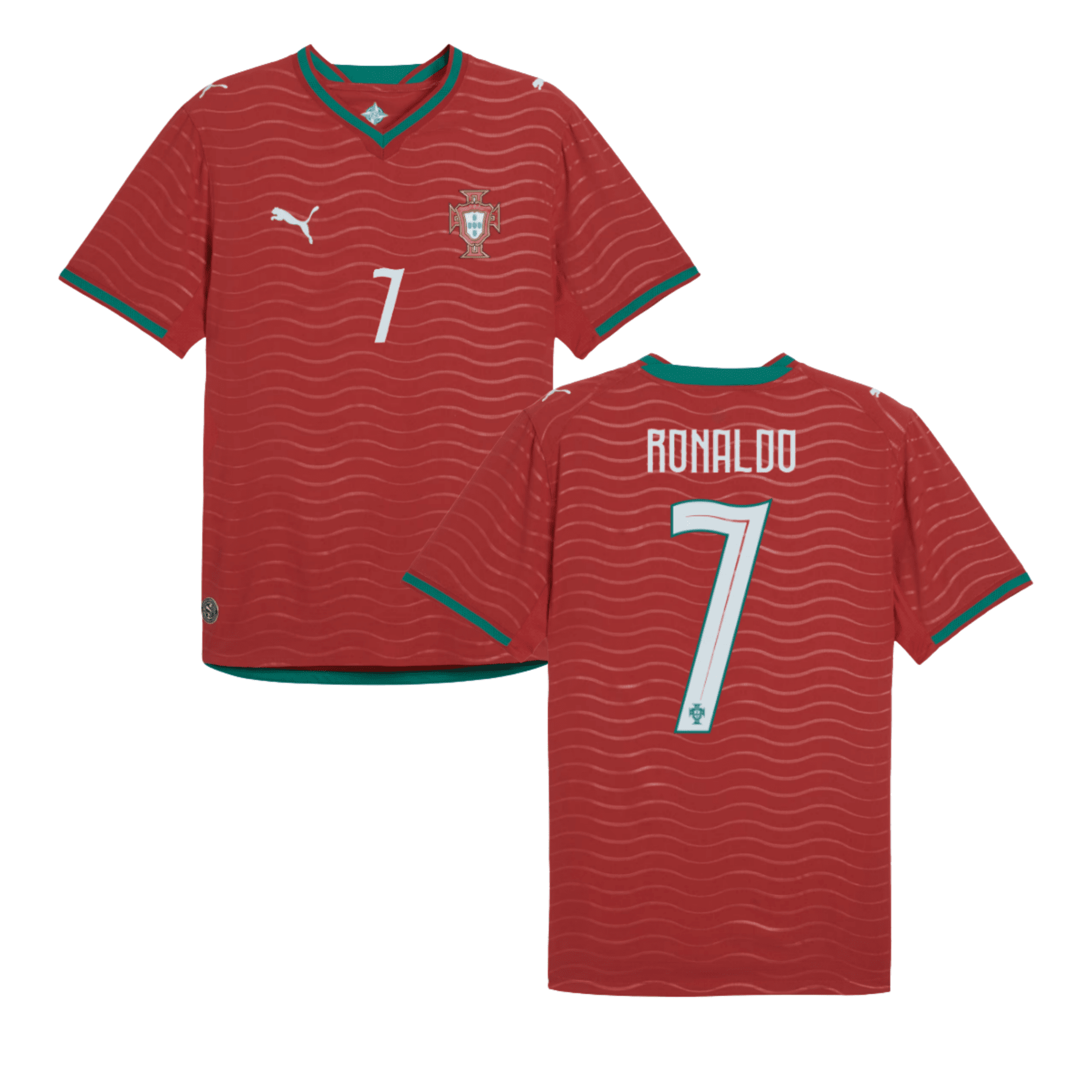 FPF PORTUGAL Trikot Home Herren WM 2026 - RONALDO 7 - sportiger.de