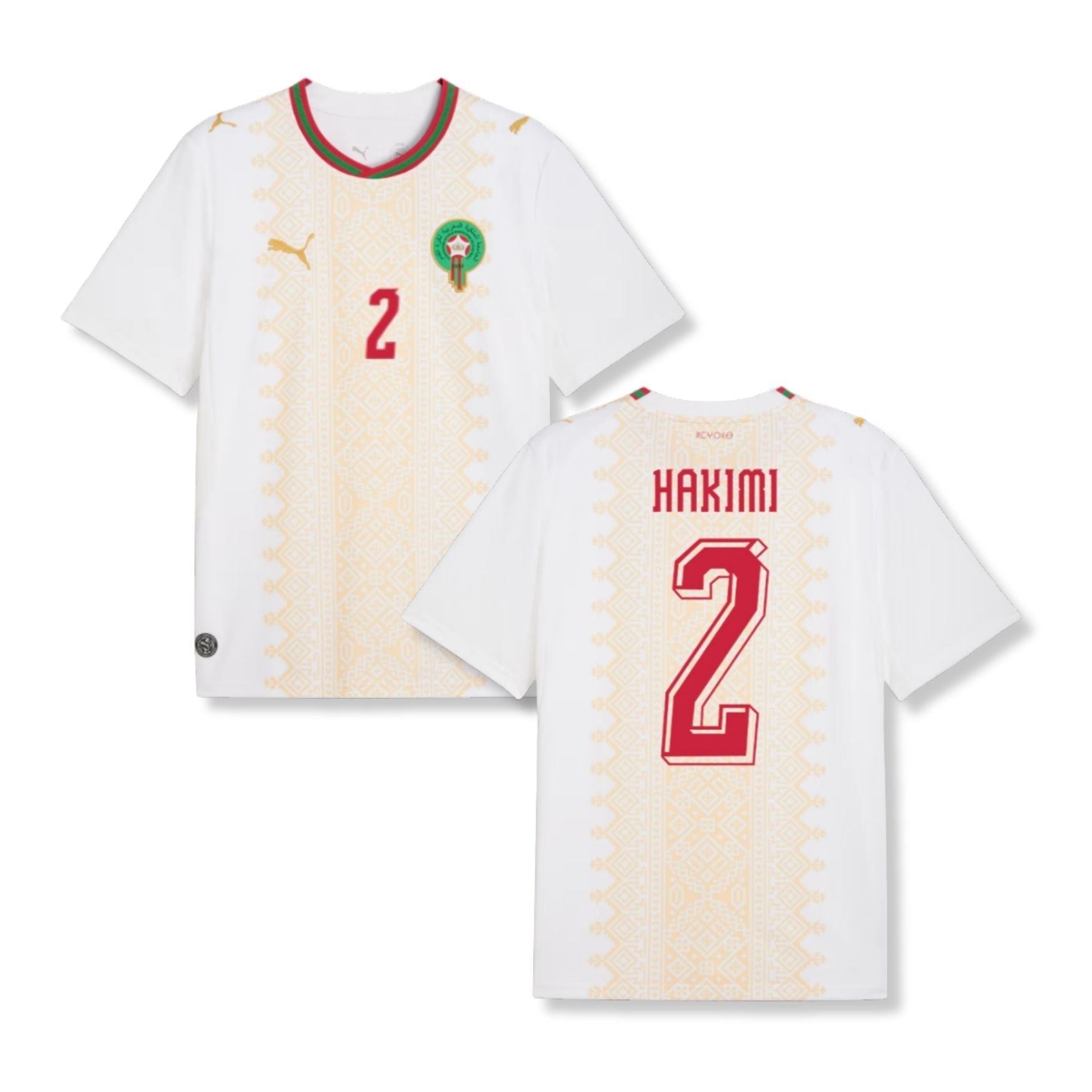 FRMF MAROKKO Trikot Away Herren WM 2026 - HAKIMI 2 - sportiger.de