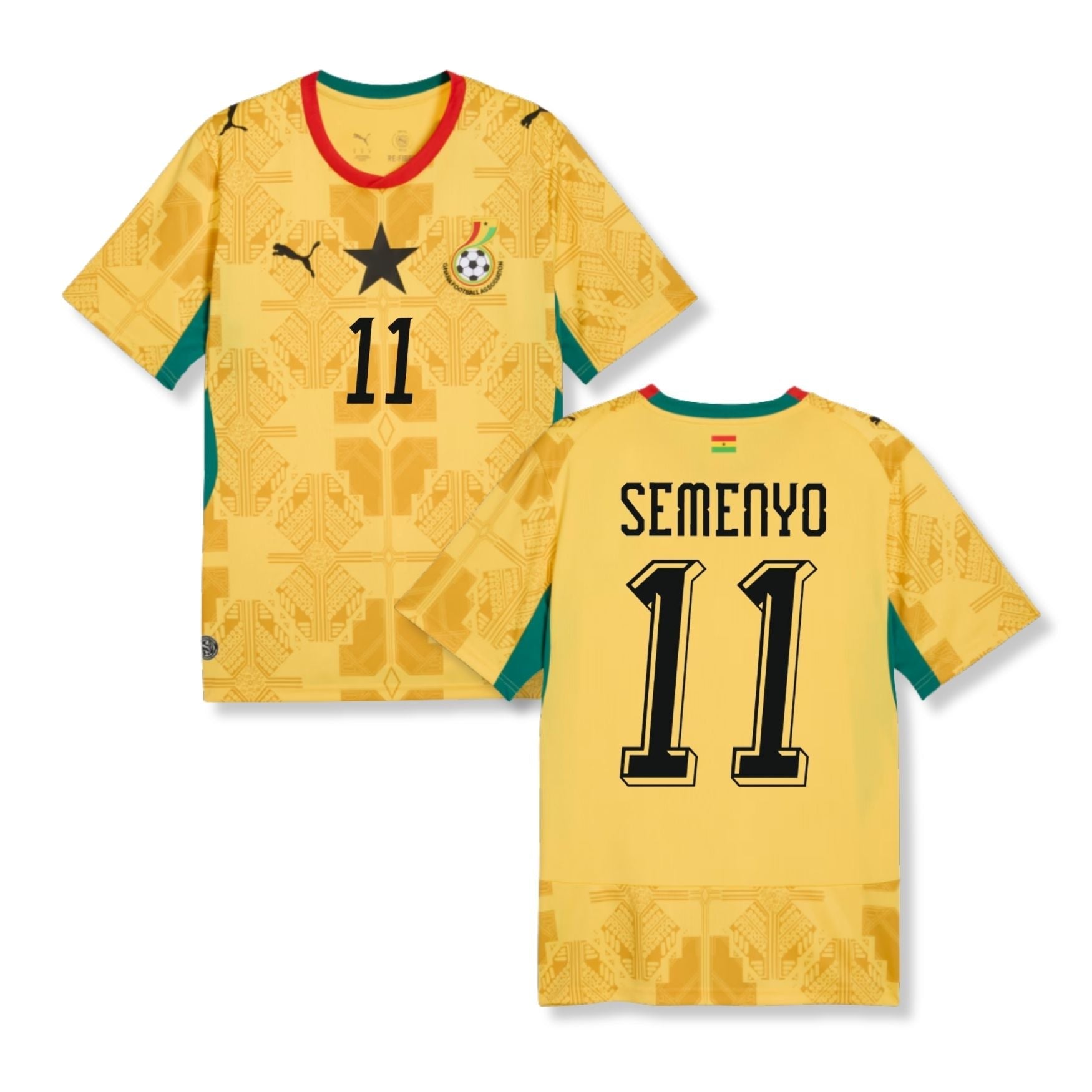 GFA GHANA Trikot Away Herren WM 2026 - SEMENYO 11 - sportiger.de