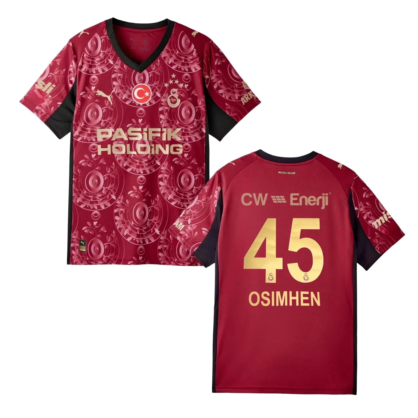 GSK GALATASARAY ISTANBUL Trikot 3rd Herren 25 / 26 - OSIMHEN 45 - sportiger.de