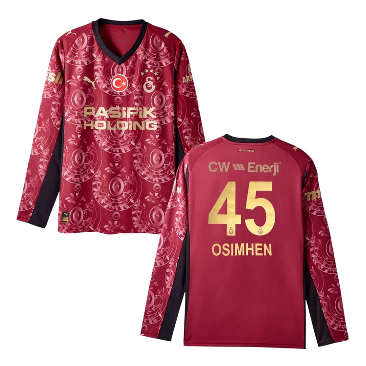 GSK GALATASARAY ISTANBUL Trikot 3rd Herren langarm 25 / 26 - OSIMHEN 45 - sportiger.de