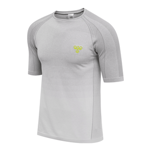 hummel hmlGG12 TRAINING SEAMLESS T-Shirt Herren grau - sportiger.de