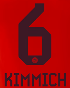 Original FC Bayern München Home Trikot-Flock - KIMMICH 6