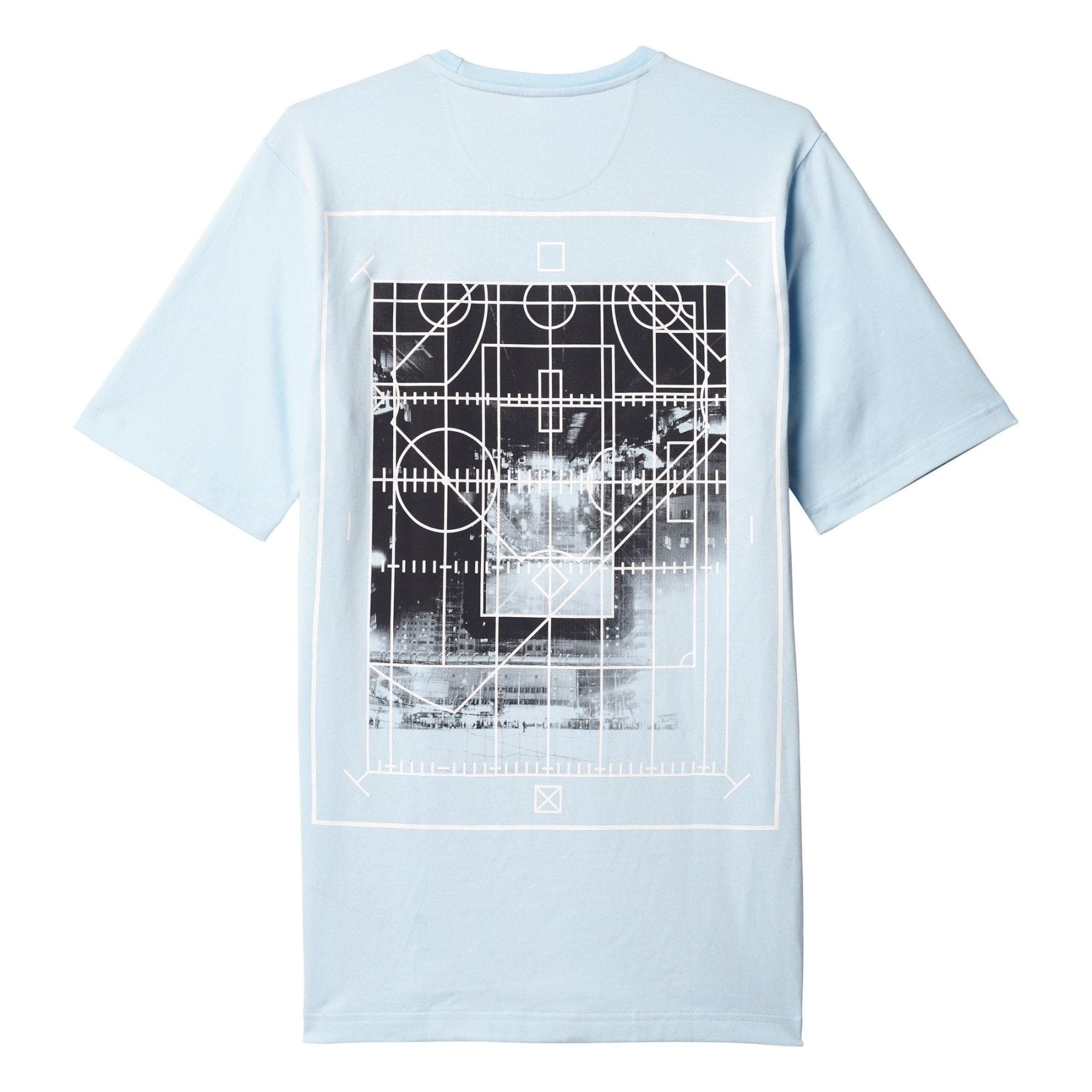 ID GRAPHIC TEE Herren blau - sportiger.de