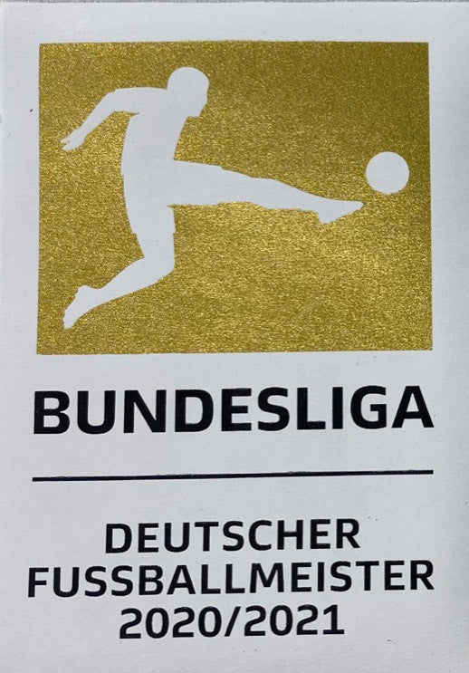 Original DFL Bundesliga Meisterlogo 2020/2021 FC Bayern München