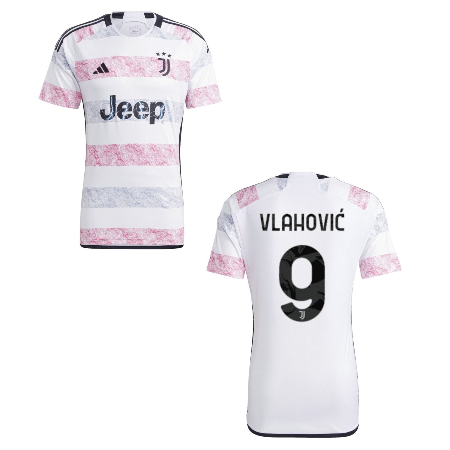 JUVENTUS TURIN Trikot Away Kinder 23 / 24 - VLAHOVIC 9 - sportiger.de