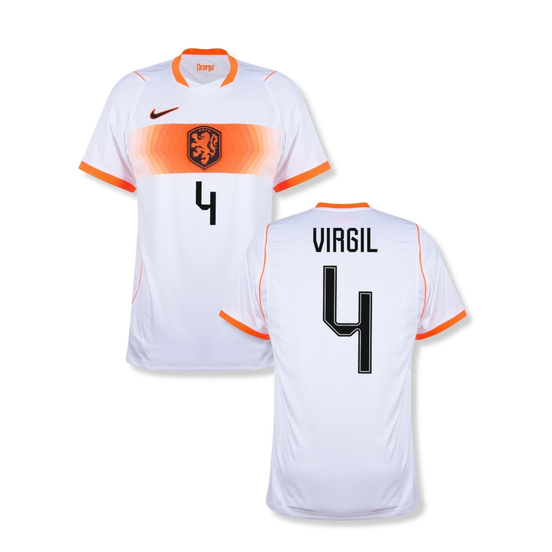 KNVB NIEDERLANDE AUTHENTIC Trikot Away Herren WM 2026 - VIRGIL 4 (Fan-Style) - sportiger.de