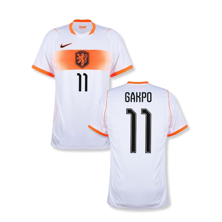 KNVB NIEDERLANDE Trikot Away Kinder WM 2026 - GAKPO 11 (Fan-Style) - sportiger.de