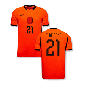 KNVB NIEDERLANDE Trikot Home Kinder WM 2026 - F. DE JONG 21 (Fan-Style) - sportiger.de