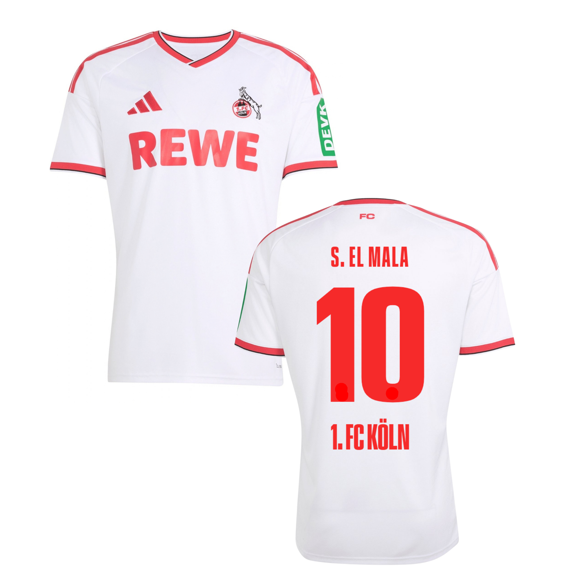 Camiseta local 1. FC KÖLN niños 26/27 - S. EL MALA 10 (estilo fan)