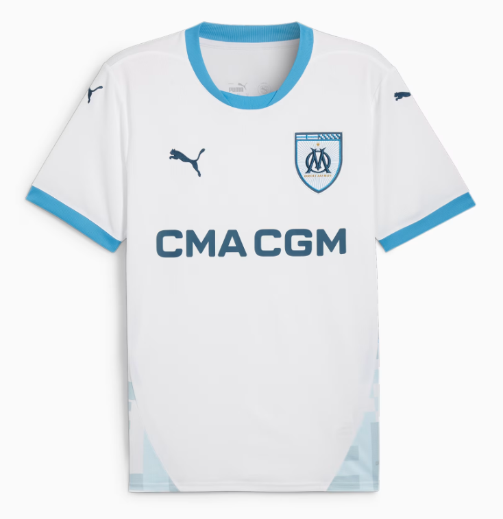 OM OLYMPIQUE MARSEILLE Trikot Home Kinder 24 / 25