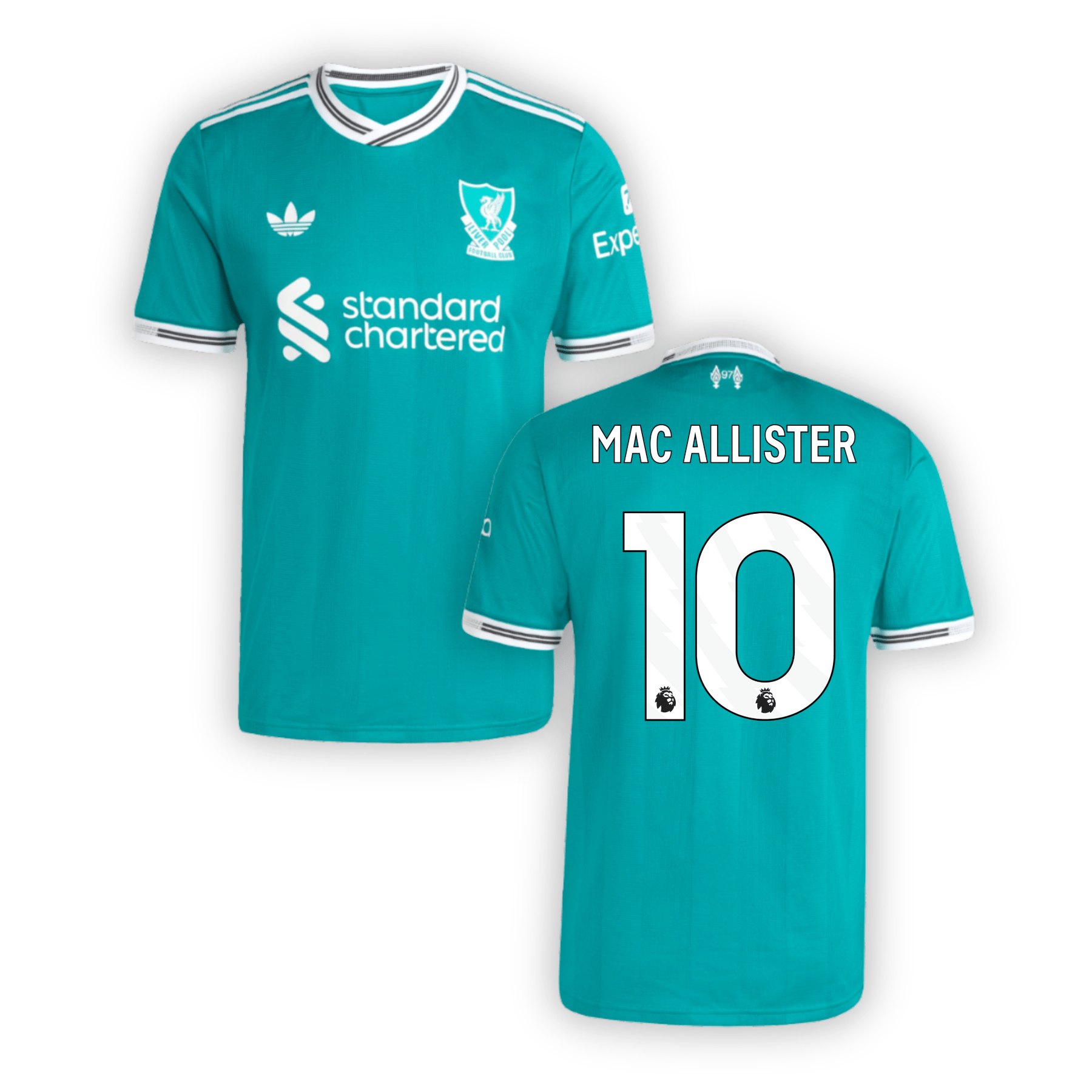 LFC FC LIVERPOOL AUTHENTIC Trikot 3rd Herren 25 / 26 - MAC ALLISTER 10 - sportiger.de