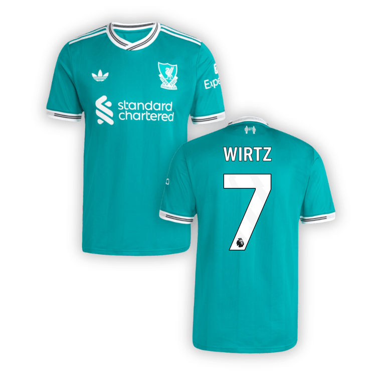 LFC FC LIVERPOOL AUTHENTIC Trikot 3rd Herren 25 / 26 - WIRTZ 7 - sportiger.de