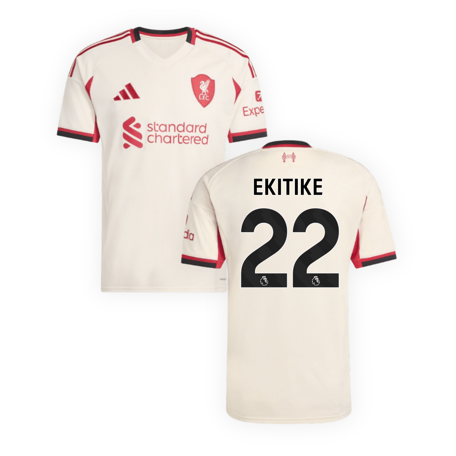 LFC FC LIVERPOOL AUTHENTIC Trikot Away Herren 25 / 26 - EKITIKE 22 - sportiger.de
